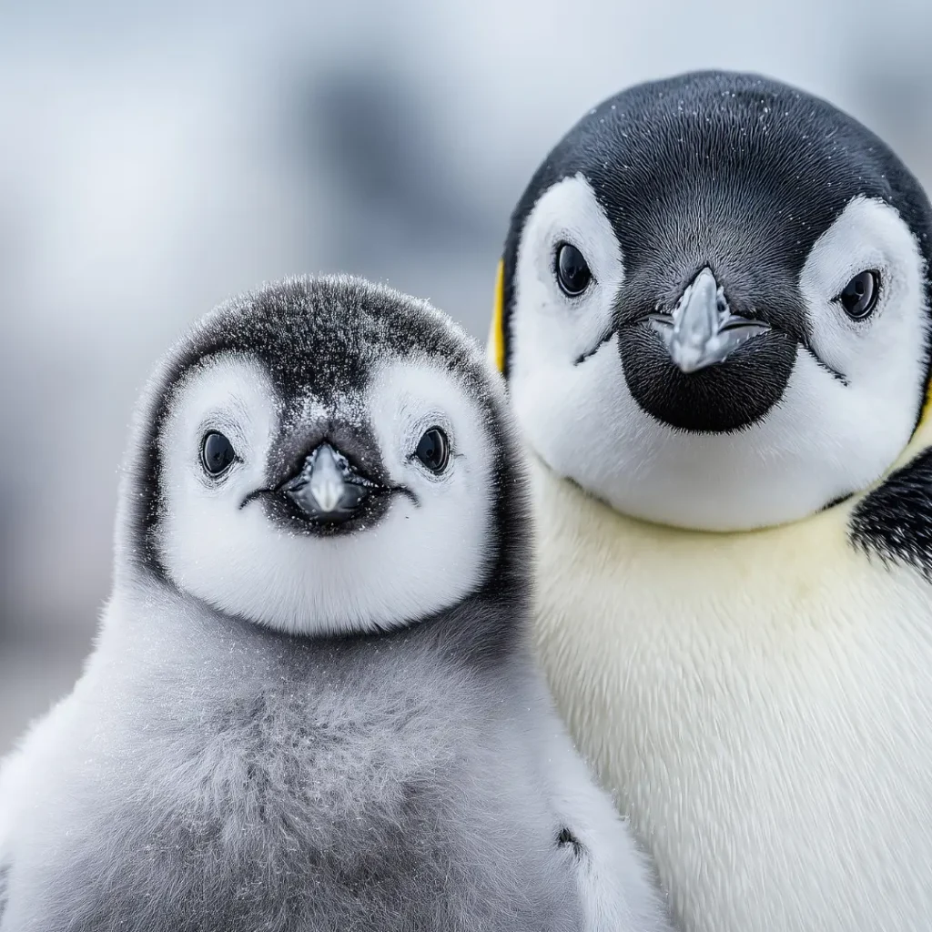 penguin family